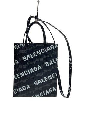 Balenciaga Shoulder Bag Black All over